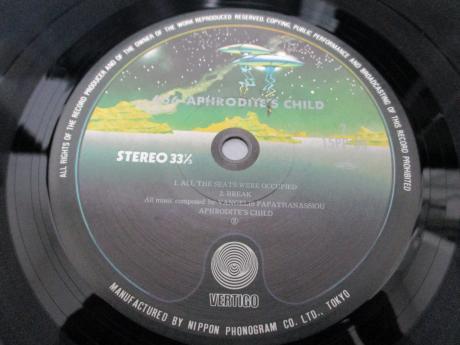 Aphrodite’s Child 666 Japan Rare 2LP BLACK OBI