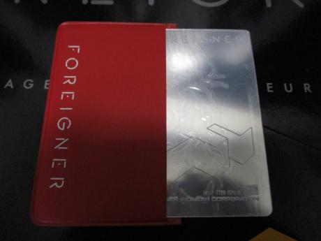 Foreigner Agent Provocateur Japan LP OBI RARE METAL CARD