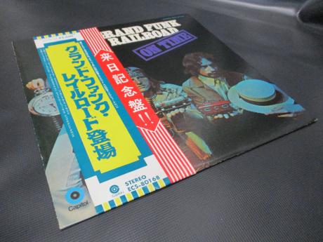 Grand Funk Railroad On Time Japan TOUR ED PROMO LP OBI WHITE LABEL