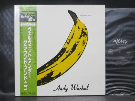 Velvet Underground & Nico S/T Same Title Japan Audiophile ED LP OBI STICKER