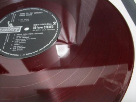 Ventures Going to the Dance Party! Japan LP RED WAX DIF