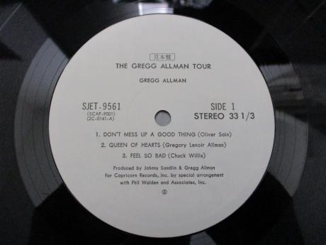 Gregg Allman Tour Japan PROMO 2LP RARE POSTER