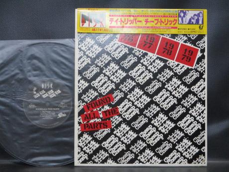 Cheap Trick Found All the Parts Japan Orig. 10” CAP OBI OUTER BAG