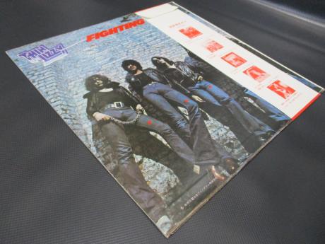 Thin Lizzy Fighting Japan Orig. PROMO LP OBI WHITE LABEL