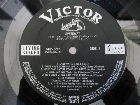 Elvis Presley Speedway Japan Orig. LP DIF VICTOR