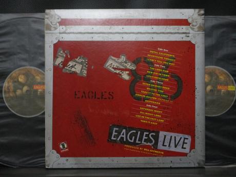 Eagles Live Japan Orig. 2LP OBI POSTER COMPLETE
