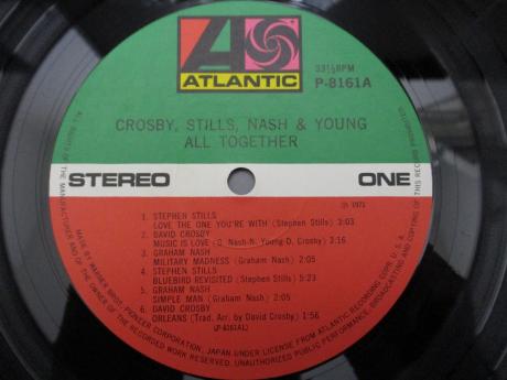 Neil Young Crosby Stills Nash & Young S/T Japan Orig. LP OBI