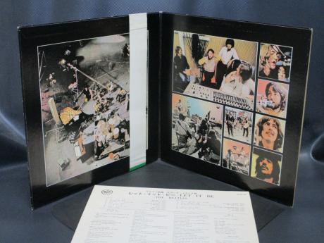Beatles Let It Be Japan Orig. LP OBI RED WAX
