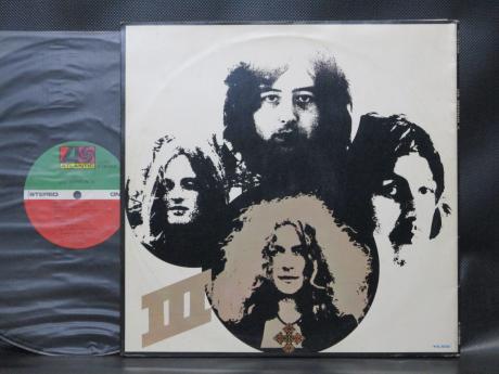 Led Zeppelin 3rd III Japan Rare LP OBI BIG POSTER