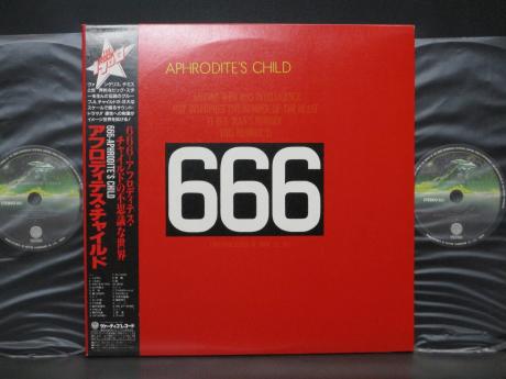 Aphrodite’s Child 666 Japan Rare 2LP BLACK OBI