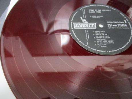 Ventures Going to the Dance Party! Japan LP RED WAX DIF
