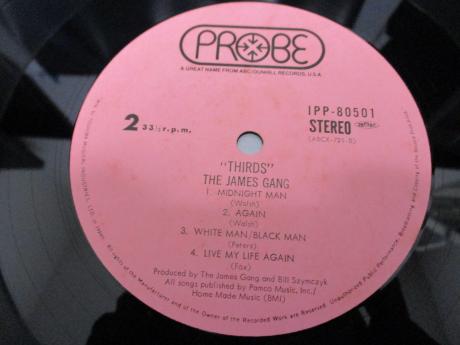James Gang Thirds Japan Early Press LP YELLOW OBI