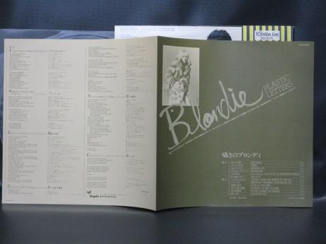 Blondie Plastic Letters Japan Orig. LP OBI
