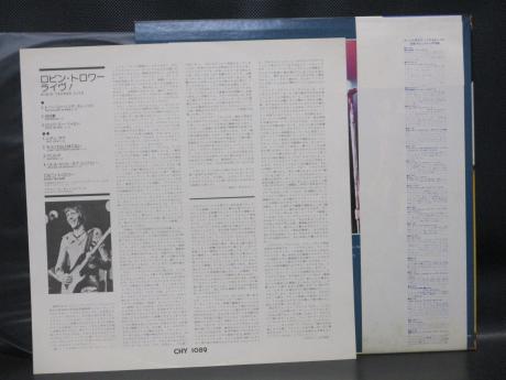 Robin Trower Live ! Japan Orig. LP OBI RARE POSTER