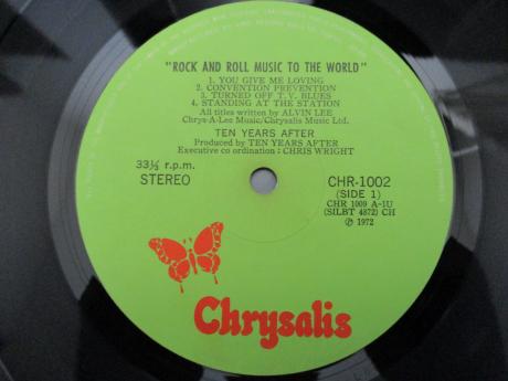 Ten Years After Rock & Roll Music to the World Japan Orig. LP OBI