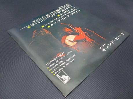 Canned Heat Going Up the Country Japan ONLY 4 Track EP F/B ENVELOPE PS