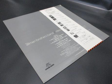 Allman Brothers Band Idlewild South Japan PROMO LP OBI WHITE LABEL