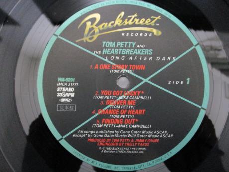 Tom Petty Long After Dark Japan PROMO LP OBI