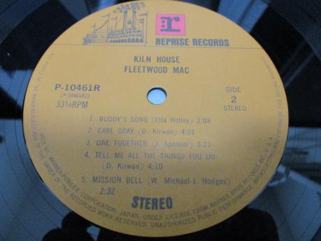 Fleetwood Mac Kiln House Japan Rare LP RED OBI