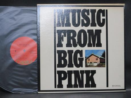 The Band Music From Big Pink Japan Rare LP ROCK NOW PINK OBI
