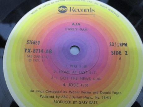 Steely Dan Aja Japan Orig. LP OBI G/F Nippon Columbia