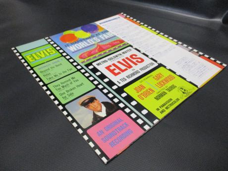 Elvis Presley It Happened At The World's Fair Japan PROMO LP OBI WHITE LABEL