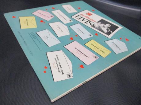 Elvis Presley Love Letters Japan PROMO LP OBI G/F