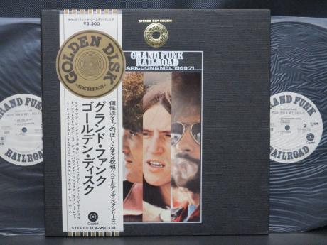 Grand Funk Railroad Mark Don & Mel 1969 - 1971 Japan PROMO 2LP OBI COMPLETE