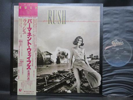 RUSH Permanent Waves Japan Orig. LP OBI