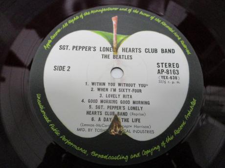 Beatles Sgt Pepper’s Lonely Hearts Club Band Japan Apple 1st Press LP OBI RED WAX