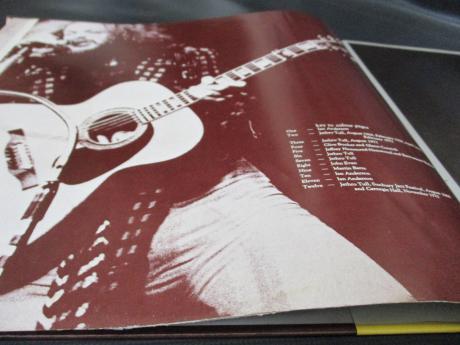 Jethro Tull Living in the Past Japan Orig. 2LP OBI