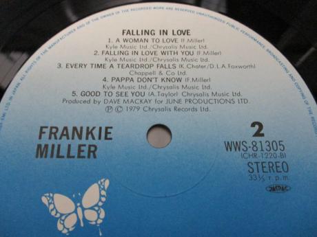 Frankie Miller Falling in Love Japan Orig. LP OBI INSERT