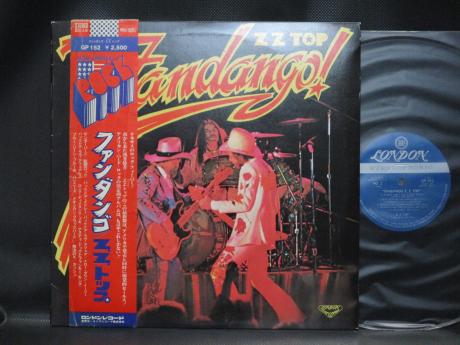 ZZ TOP Fandango ! Japan Orig. LP OBI INSERT