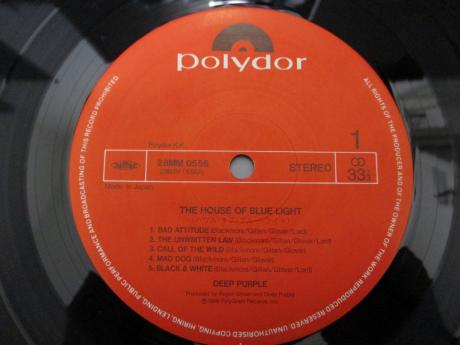 Deep Purple House of Blue Light Japan Orig. LP OBI