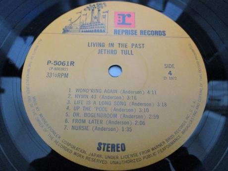 Jethro Tull Living in the Past Japan Orig. 2LP OBI