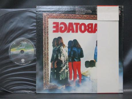 Black Sabbath Sabotage Japan Orig. LP OBI