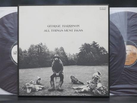 George Harrison All Things Must Pass Japan Orig. 3LP BOX SET RED WAX