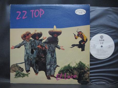 ZZ TOP El Loco Japan Orig. PROMO LP WHITE LABEL