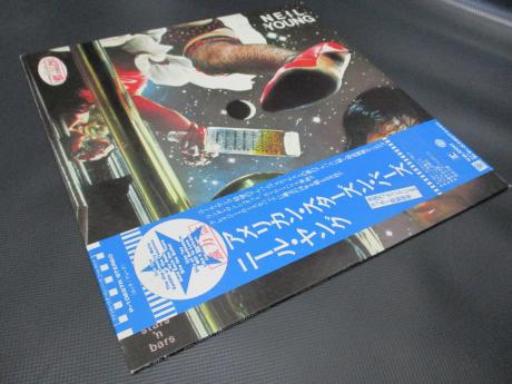 Neil Young American Stars ‘N Bars Japan PROMO LP OBI WHITE LABEL