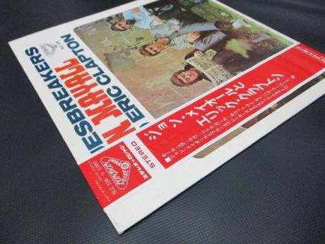 John Mayall & Eric Clapton Bluesbreakers Japan Early Press LP OBI DIF