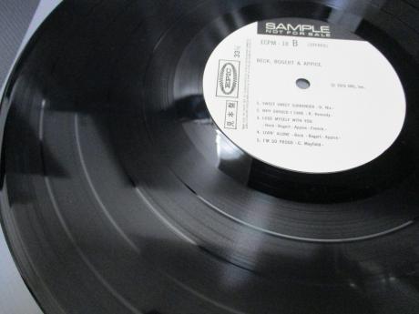 Jeff Beck Bogert & Appice S/T Japan Orig. PROMO LP OBI WHITE LABEL