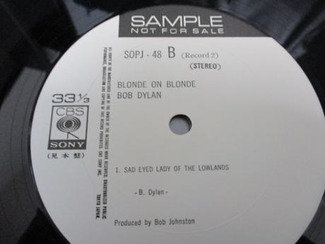 Bob Dylan Blonde On Blonde Japan PROMO 2LP WHITE LABELS