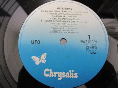 UFO Obsessions Japan Orig. LP OBI INSERT