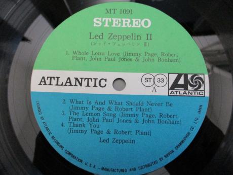 Led Zeppelin 2nd II Japan Orig. LP Nippon Grammophon