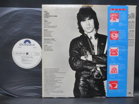 Rainbow Cozy Powell Over the Top Japan PROMO LP OBI PRO-SHEET