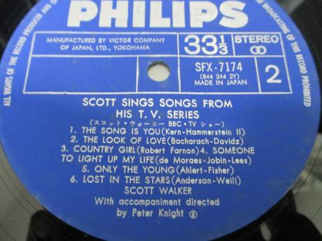 Scott Walker Sings Songs From His TV Series Japan Orig. LP BIG POSTER