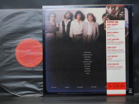 TOTO 1st S/T Same Title Japan Orig. LP OBI