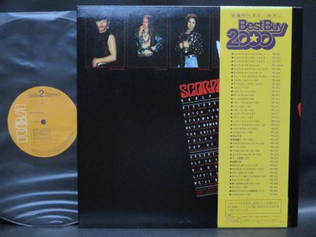 Scorpions Early Hits Japan ONLY LP OBI INSERT