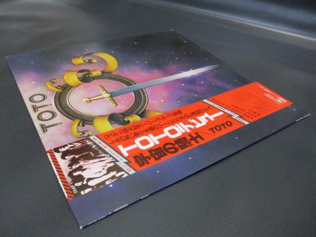 TOTO 1st S/T Same Title Japan Orig. LP OBI