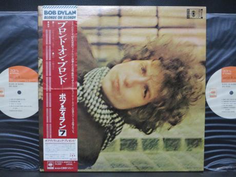 Bob Dylan Blonde on Blonde Japan Rare 2LP RED OBI